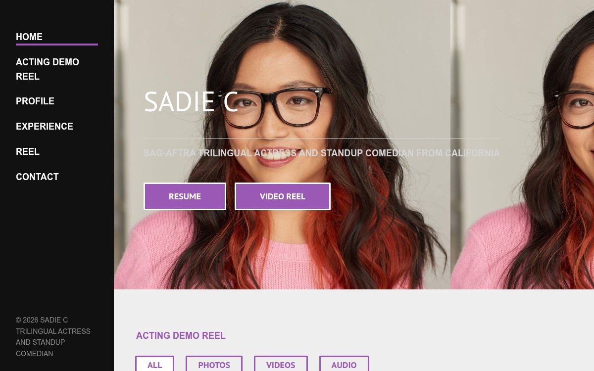 Sadie C's website