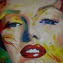 Art by Aga Czech: MARILYN IN COLORS 
